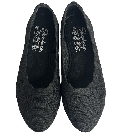 Skechers Shoes - Skechers Women's Cleo Love Spell Knit Ballet Flat Size 7.5 Black